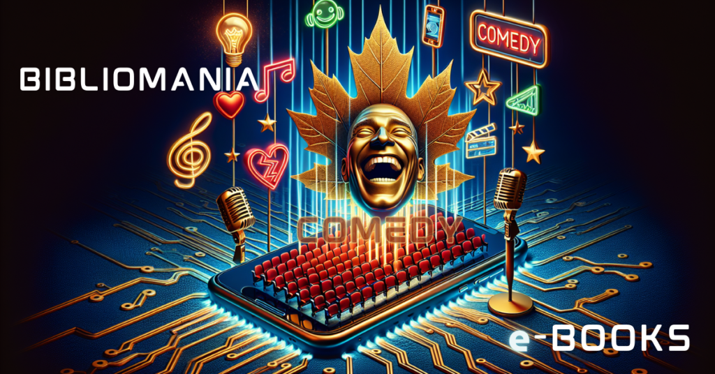 Wayne A. Cargill ~ Client Scout graphic design for Bibliomania e-Books Comedy Author Genres 