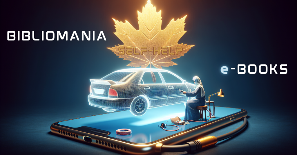 Wayne A. Cargill ~ Client Scout graphic design for Bibliomania e-Books Self-Help Author Genres